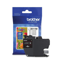 Brother – Cartouche d'encre magenta, LC3011MS-Cartouche d'encre authentique Brother LC3011MS, rendement standard, magenta