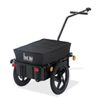 Aosom - Remorque de vélo multifonctionnelle avec roues de 16 po-Peut être attaché à la plupart des vélos
