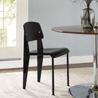 Modway - Cabin Restauration Fauteuil d’appoint - Noir noir-Siège et dossier en contreplaqué