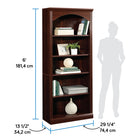 Sauder - Bibliothèque Arch à 5 étagères - Cerisier Select-8