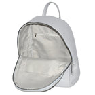 Nicci - Sac à dos avec poche avant zippée - Gris clair-Poche zippée sur le devant