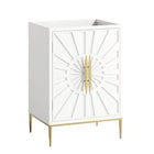 Modway - Awaken 24" Armoire à coiffeuse de salle de bain - Blanc-Armoire de toilette moderne pour salle de bain