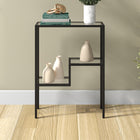 Hudson&Canal - Console Lovett 22" de largeur par - Bronze noirci-Dimensions du produit : 8" L x 22" l x 29,5" H