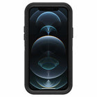 Otterbox - Defender pour iPhone 12/12 Pro - Noir-Les capuchons de ports empêchent l'intrusion de saleté, de poussière et de peluches dans les prises et les ports. L'étui sert également de clip ceinture et de support mains libres