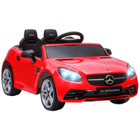 Aosom - Voiture électrique 12v pour enfant avec télécommande parentale - rouge-Une télécommande est incluse pour le contrôle parental 