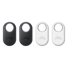 Samsung - Galaxy SmartTag 2 - Noir/Blanc - Paquet de 4-Connexion sans fil Bluetooth v5.3 avec une portée allant jusqu'à 120 m