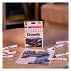 Crayola - 8 marqueurs double pointe à base d'alcool Crayola Colour Collections - Soleil radieux - paquet de 8-Agrandissez votre collection de couleurs : rassemblez les 4 palettes crayola colour collections :  à la plage, soleil radieux, pastel et récolte du potager (vendues séparément)