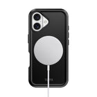 TUFF8 - iPhone 16 Plus -  Impact Dual-layer Rugged Case-Prise en main : La texture permet aux utilisateurs d'avoir un meilleur contrôle tactile, ce qui leur donne une prise en main sûre lorsqu'ils passent des appels, envoient des SMS ou utilisent le téléphone pour diverses tâches.