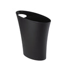 Umbra â€“ Poubelle Skinny, noir-Que ce soit pour la salle de bain ou sous un petit bureau, cette poubelle Skinny convient à presque tout espace restreint dans la maison