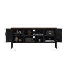 Manhattan Comfort - Meuble TV moderne Landen 47,3 po - Noir-10
