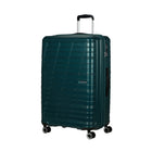 American Tourister - Surftime Spinner - Grand - sarcelle métallique-Le matériau ABS robuste est capable de résister aux rigueurs des voyages.
