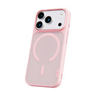 TUFF8 - Étui GlideGuard Mag Rose iPhone 17 Pro-Protection contre les chutes de niveau militaire : protège votre téléphone de l’usure quotidienne