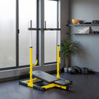 Soozier - Machine Réglable D’Extension Et De Flexion Des Jambes - Capacité 660 Lbs-Conception à roulement linéaire garantissant un entraînement des jambes fluide  
