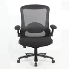Nicer Interior - Chaise de travail rabattable à dossier maillé bariatrique-Le dos en maille respirante permet la ventilation pour éviter l'accumulation de chaleur corporelle pendant les heures de travail