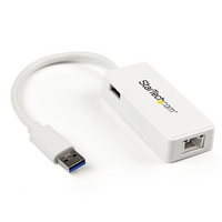 StarTech.com – Adaptateur NIC pour USB 3.0 à Gigabit Ethernet avec port USB-Prise en charge complète de la bande passante Gigabit par une connexion hôte USB 3.0