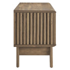 Modway - Eudora 60 po Meuble TV, Noyer-Capacité de poids : 200 lb.