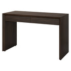 Hudson&Canal - Bureau Pembroke 48'' - Brun aulne-La capacité de poids maximale est de 40 lb, chaque tiroir peut contenir 15 lb