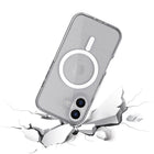 TUFF8 - Étui Glitz Mag Transparent iPhone 17-Conception ergonomique : TUFF8 a été conçu pour donner à vos doigts et à vos mains plus de contrôle tactile grâce à son pare-chocs de poignée