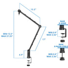 Mount-It - Bras de micro réglable-8