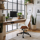 Zuo - Flex High Back Chaise de bureau - Blanc-Supporte jusqu'à 330 lb
