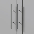 kleankin - Armoire murale de salle de bain avec étagère - gris-Couleur : Gris