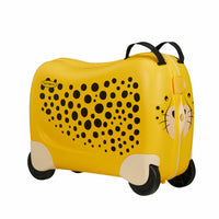 Samsonite - Valise Dream Rider Ride-On - Guépard-Les sangles croisées élastiques aident à sécuriser le contenu