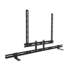 Kanto - Support universel pour barre sonore - Montage murale et au tél - Noir-Soutient les barres sonores pesant jusqu'à 22 lb (10 kg)