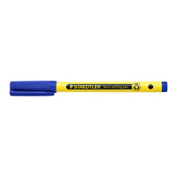 Staedtler - Noris stylo à écrire - 0.6mm - bleu-DRY SAFE - peut être laissé ouvert pendant des jours sans sécher