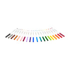 Marqueurs lavables Super pointes Crayola, ensemble de 20-Les marqueurs lavables Crayola sont parfaits pour les enfants et les adultes qui veulent dessiner dans un cahier à colorier, créer des œuvres d'art originales ou se pratiquer en calligraphie