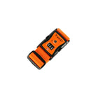 Sangle réglable pour bagages de voyage TUCCI Italie avec serrure à combinaison - Orange brûlé-Couche supplémentaire de protection - garde les bagages bien fermés pendant le transport, ce qui apporte une tranquillité d’esprit pour les effets personnels