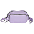 Nicci - Sac à bandoulière pour femme avec poche avant zippée - Lilas-Poche intérieure zippée et poche pour téléphone portable