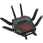 ASUS - Routeur de jeu extensible ROG Rapture GT-BE98 Pro Edition 20 Quad-bande WiFi 7 AiMesh-Sécurité réseau avec AiProtection de niveau professionnel, analyse de sécurité en un clic et navigation sécurisée