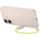 Beats - Étui Kickstand avec MagSafe et contrôle de caméra pour iPhone 17 - Lime Stone-L’étui est livré avec un porte-badge pratique et amovible qui forme facilement une béquille pour une vue paysagère mains libres