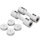 Soozier - Haltères réglables 11 lb, lot de 2-Lot de deux haltères 