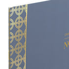 Cambridge - Agenda mensuel 2026-2027 Workstyle Classic - 11 po H x 9 po l - bleu - bilingue-12 mois de planification académique hebdomadaire/mensuelle