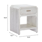 Zuo - Yume Table d’appoint - Chêne blanc-6