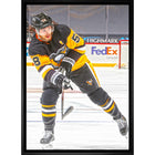 Kris Letang Pittsburgh Penguins Shooting sur toile - Toile encadree - 22" x 31"-Impression sur toile de qualité supérieure avec bordures enveloppées