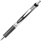 Pentel - Stylos EnerGel à gel liquide rétractables – 0,7 mm – noir – paquet de 2-L’encre intense et vive sèche rapidement, sans bavures ni taches.