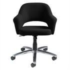 Nightingale - Chaise design Tonik - Noir-Mécanisme d'inclinaison pivotant avec réglage pneumatique de la hauteur, verrouillage de l'inclinaison à une position et contrôle de la tension