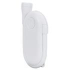 Evry - mini lampe de lecture rechargeable avec clip intégré et col flexible - Blanc-Clip intégré pour attacher aux livres