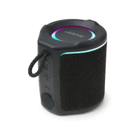 Sharp - GX-BT190-BK Enceinte Bluetooth ultra-portable et étanche avec éclairage d'ambiance LED - Noir-Puissance totale de sortie : 10W