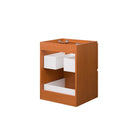 Modway - Scenic Fixation murale de 18" Armoire de toilette de salle de bain (lavabo non inclus) - Noyer cerisier-9