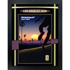 Los Angeles 2026 FIFA World Cup - Photoglass encadre - 20" x 26"-Affiche officielle de ville hote FIFA Coupe du Monde 2026