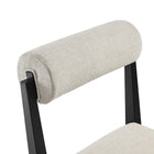 Modway - Kai Tissu Chaise à manger - Linen Black-9
