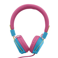 Limited Too - Écouteurs pliants Colourburst pour filles avec micro - rose-1