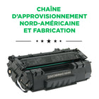 CIG - Cartouche de toner Q7553X HP 53X remise à neuf - rendement élevé - noir- Garantie de 2 ans avec garantie de performance à 100 %