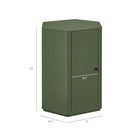 Modway - Kade Facettés Bois Table d’appoint - Cypress-MDF semi-brillant peint