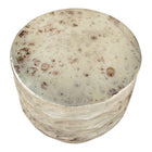 Zuo - Pam Table d’appoint - Beige antique-Fini métallique électroplaqué au look moderne et sophistiqué