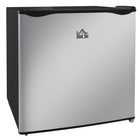 HOMCOM - congélateur mini compact avec température réglable - 1,1 pi3 - argent-Une capacité de 1,1 pi3 (31 L) offre suffisamment d'espace pour les aliments surgelés, les boissons et les glaces
