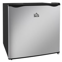 HOMCOM - congélateur mini compact avec température réglable - 1,1 pi3 - argent-Une capacité de 1,1 pi3 (31 L) offre suffisamment d'espace pour les aliments surgelés, les boissons et les glaces